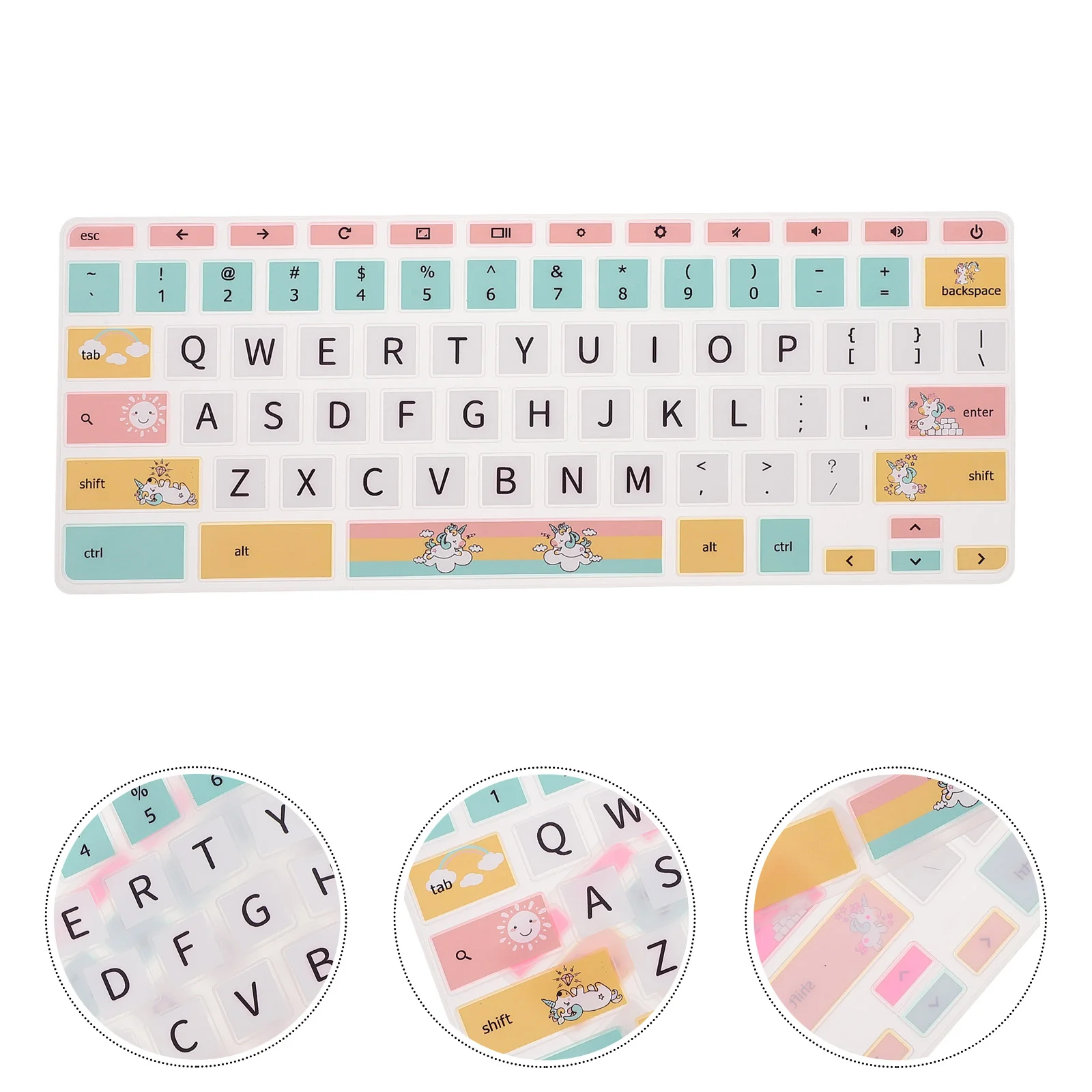 Keyboard Protector Silicone Cover Skin Laptop Keyboards Dust-proof Chic Protection
Keyboard Protector Silicone Cover Skin Laptop Keyboards Dust-proof Chic Protection