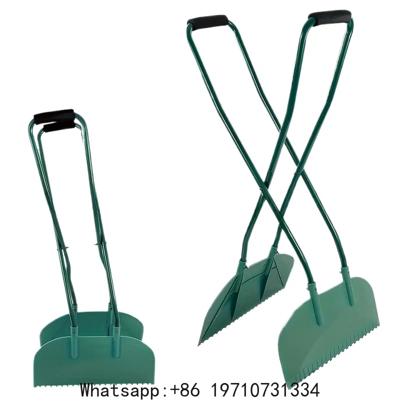 Garden Rake Stainless Steel Manual Leaf Grabber Yard Lawn Leaf Collector with Extended Handle Clearing Fallen Leaves Hand Tools
Garden Rake Stainless Steel Manual Leaf Grabber Yard Lawn Leaf Collector with Extended Handle Clearing Fallen Leaves Hand Tools