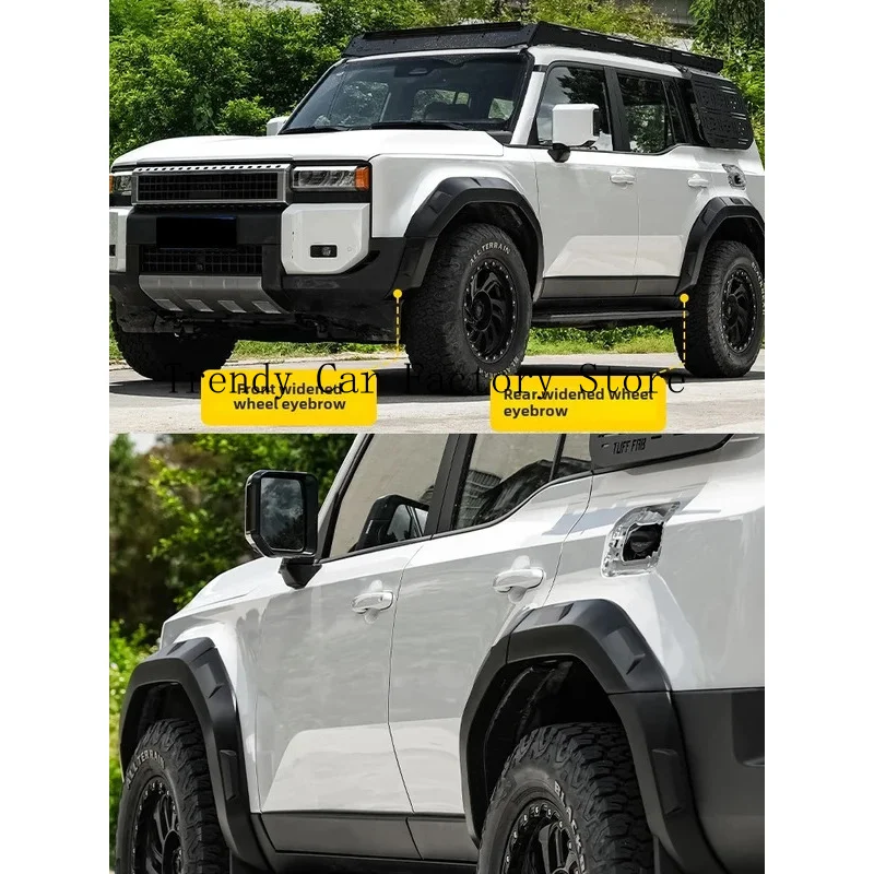 Car Arch Wheel Eyebrow Mudguards Wheel Protector for 2024 2025 LC250 Car Accessories
Car Arch Wheel Eyebrow Mudguards Wheel Protector for 2024 2025 LC250 Car Accessories