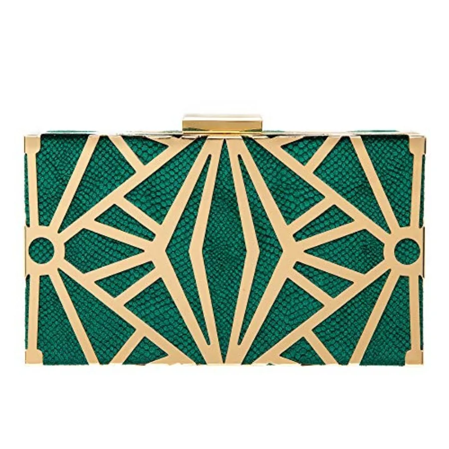 CARIEDO Women Evening Bag Elegant Clutch Purse Exquisite Velvet Metal Hollow out Handbags Prom Wedding Party
CARIEDO Women Evening Bag Elegant Clutch Purse Exquisite Velvet Metal Hollow out Handbags Prom Wedding Party