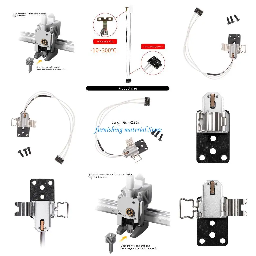 Y5GD Professional Hotend Component Hotend Heating Assembly Delivers Consistent Plastic Melting Performances
Y5GD Professional Hotend Component Hotend Heating Assembly Delivers Consistent Plastic Melting Performances