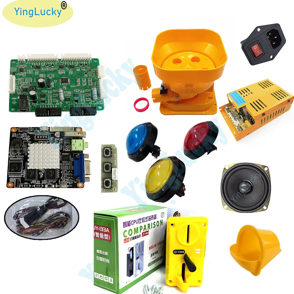 Arcade kit drummer gaming board 70 in 1 coin receiver power supply box 100mm LED button capsule bucket
Arcade kit drummer gaming board 70 in 1 coin receiver power supply box 100mm LED button capsule bucket