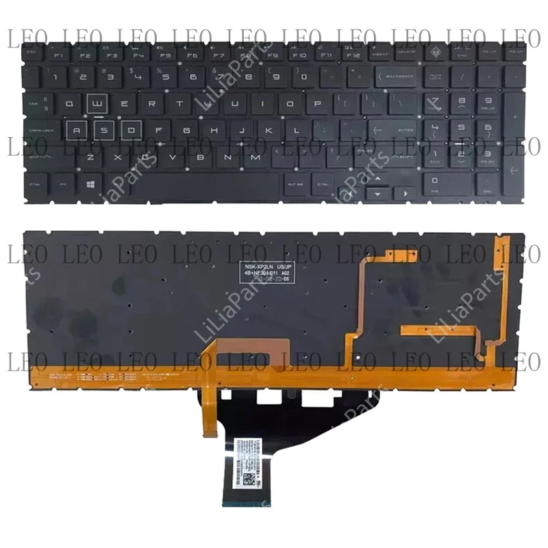 AA US Keyboard RGB Backlit for HP OMEN 15-DC 15T-DC 15-DH 15T-DH TPN-Q211 Part
AA US Keyboard RGB Backlit for HP OMEN 15-DC 15T-DC 15-DH 15T-DH TPN-Q211 Part