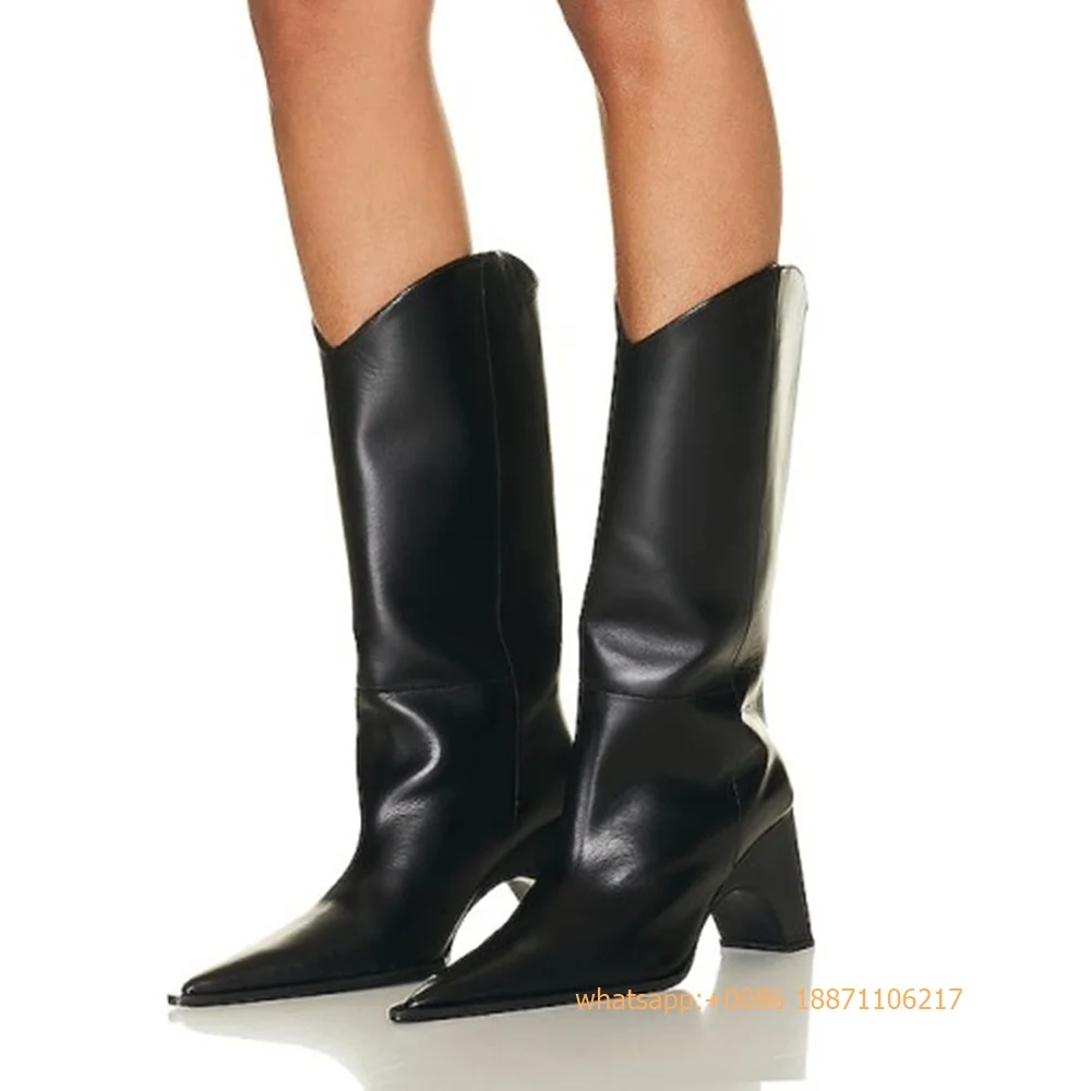 Sexy Pointed Toe Catwalk Ladies Boot 2024 Autumn Winter New Fashion Weird Heel Chelsea Boots Solid Color Party Model Casual Boot
Sexy Pointed Toe Catwalk Ladies Boot 2024 Autumn Winter New Fashion Weird Heel Chelsea Boots Solid Color Party Model Casual Boot
