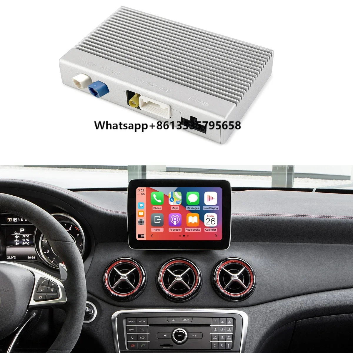 Road Top Wireless Android Auto CarPlay for A-Class W176 CLA C117/X117 GLA X156 Support Wifi Airplay Carplay 
Road Top Wireless Android Auto CarPlay for A-Class W176 CLA C117/X117 GLA X156 Support Wifi Airplay Carplay