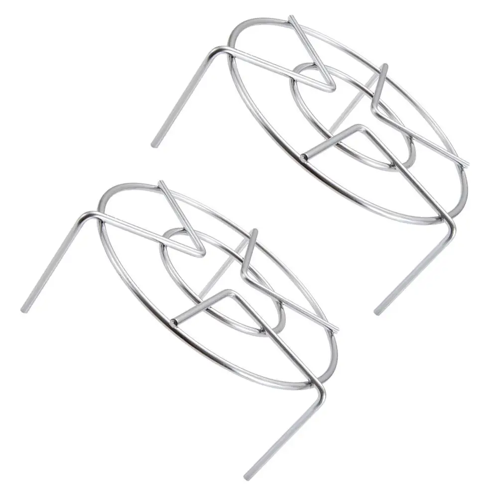2pcs Stainless Steel Steaming Rack Tripod Kitchen Supplies Multipurpose Food Liners Safe Firm Construction
2pcs Stainless Steel Steaming Rack Tripod Kitchen Supplies Multipurpose Food Liners Safe Firm Construction