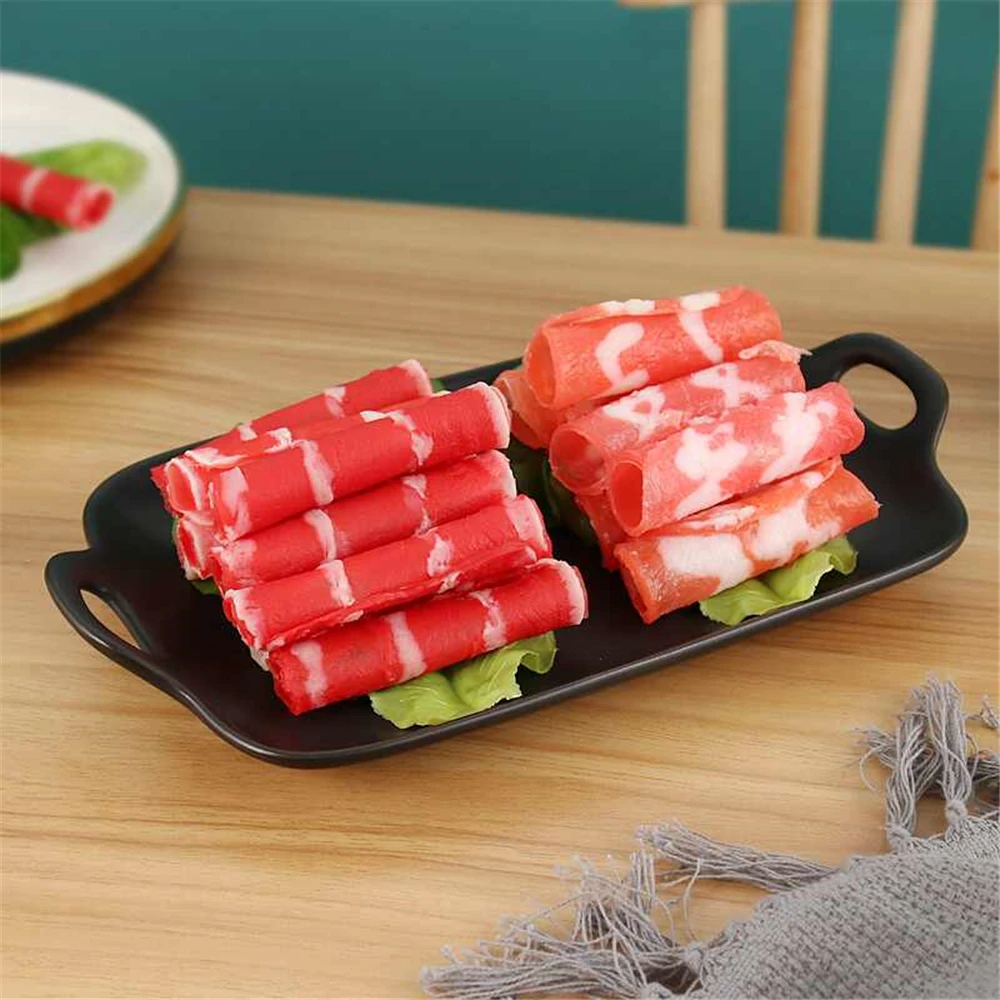 5 Pcs/Lot fake simulation food dining room hall hotel restaurant store shop decoration artificial beef mutton rolls model
5 Pcs/Lot fake simulation food dining room hall hotel restaurant store shop decoration artificial beef mutton rolls model