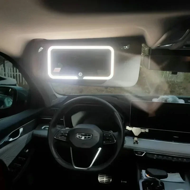 Rechargeable Car Sun Visor Vanity Mirror HD Mirror Car LED Makeup Mirror 3 Gear Adjustment Sun Visor Plate Interior Rear Mirror
Rechargeable Car Sun Visor Vanity Mirror HD Mirror Car LED Makeup Mirror 3 Gear Adjustment Sun Visor Plate Interior Rear Mirror