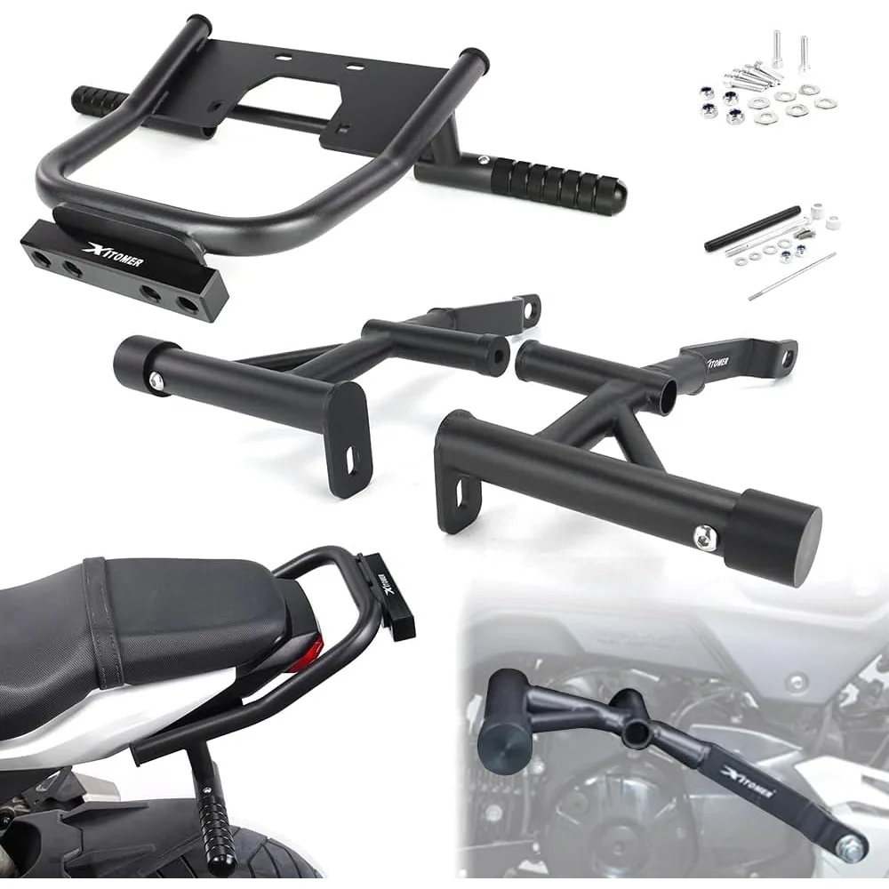 Race Rail Crash Cage with Stunt Pegs 12 Bar Protection Compatible with 125cc 2016-2020 Sub Cage Engine Guard Steel
Race Rail Crash Cage with Stunt Pegs 12 Bar Protection Compatible with 125cc 2016-2020 Sub Cage Engine Guard Steel
