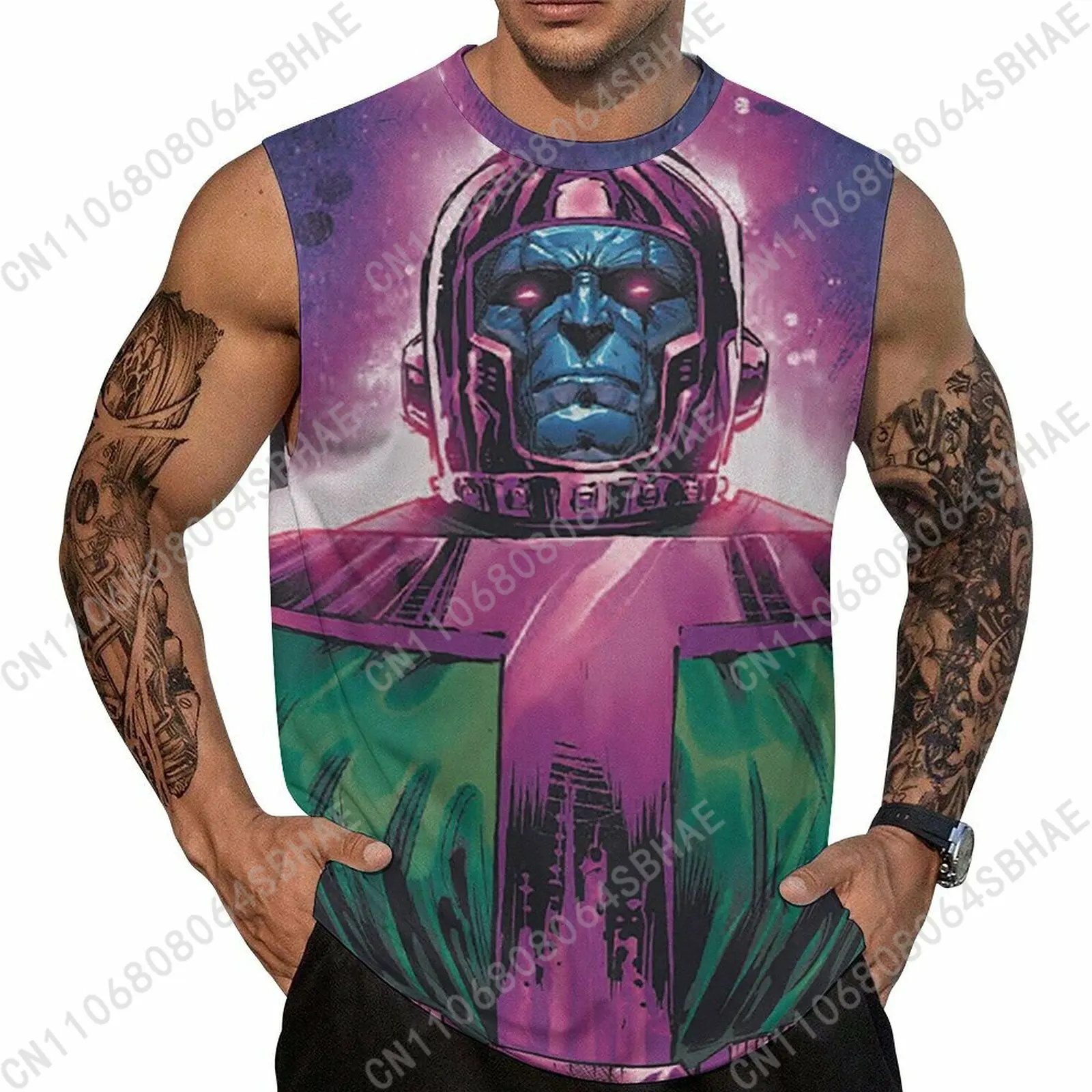 Marvel Kang Custom Men's Sleeveless Shirt Personalized Tank Top Wear Summer Vest Tops Men Daily Use Cosplay
Marvel Kang Custom Men's Sleeveless Shirt Personalized Tank Top Wear Summer Vest Tops Men Daily Use Cosplay