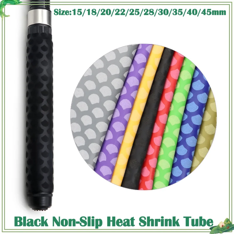 15/18/20/22/25/28/30/35/40/45mm Bicycle Handle Fishing Rod Wrap Waterproof Skid Protector 1M New Black Non-Slip Heat Shrink Tube
15/18/20/22/25/28/30/35/40/45mm Bicycle Handle Fishing Rod Wrap Waterproof Skid Protector 1M New Black Non-Slip Heat Shrink Tube