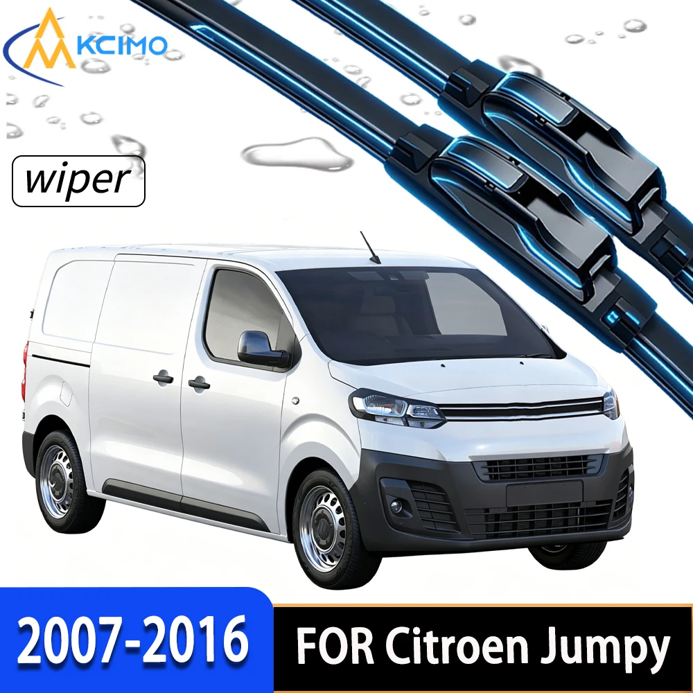 Premium High-Performance Front Windscreen Wiper Blades with Durable Rubber, Direct Fit for Citroen Jumpy G9 2007-2016
Premium High-Performance Front Windscreen Wiper Blades with Durable Rubber, Direct Fit for Citroen Jumpy G9 2007-2016