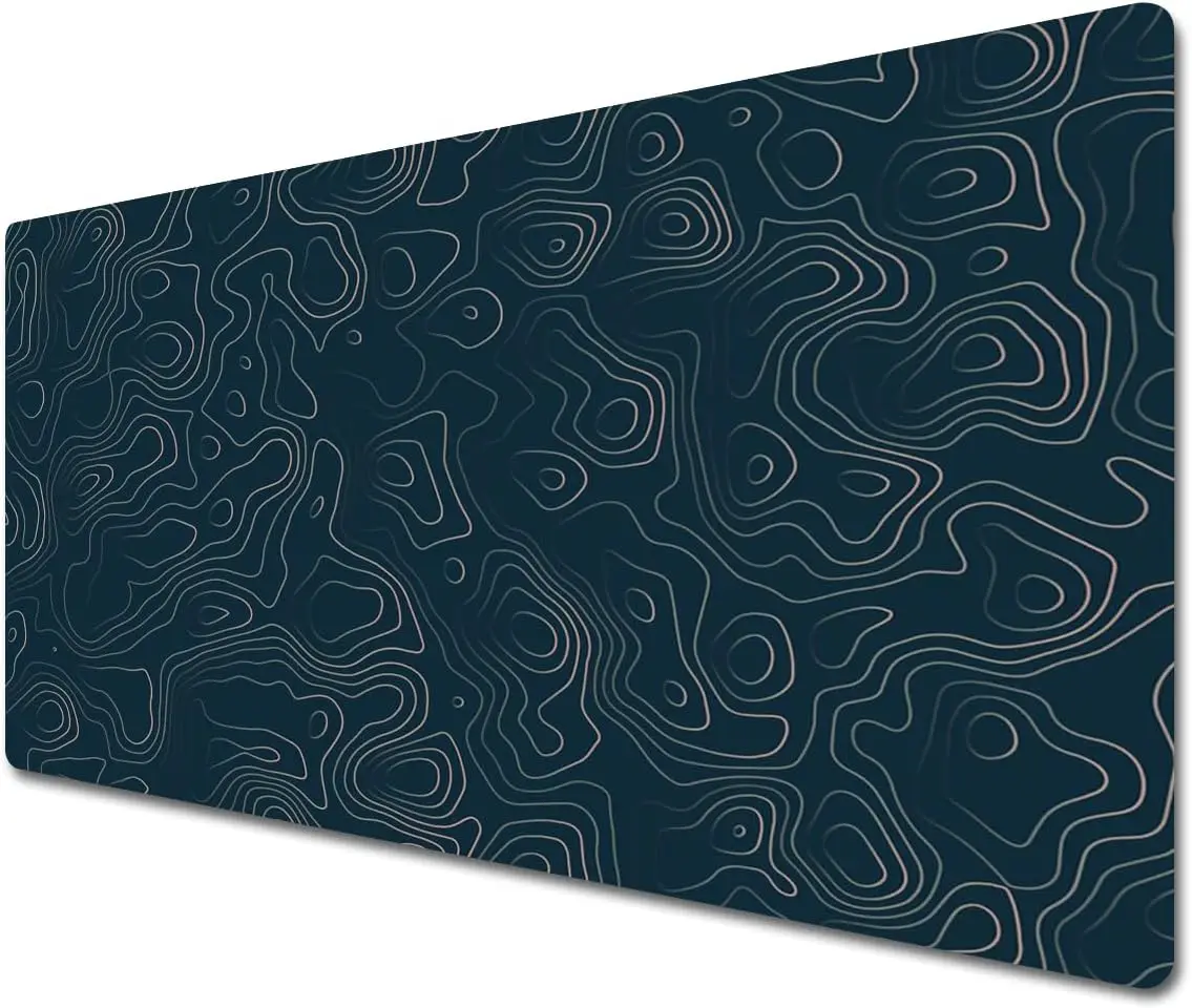 Minimalist Mouse Pad Game Mouse Mat Topographic Map Non-slip Base Black Office KeyboardPad PC Computer Pad Suitable for Office
Minimalist Mouse Pad Game Mouse Mat Topographic Map Non-slip Base Black Office KeyboardPad PC Computer Pad Suitable for Office