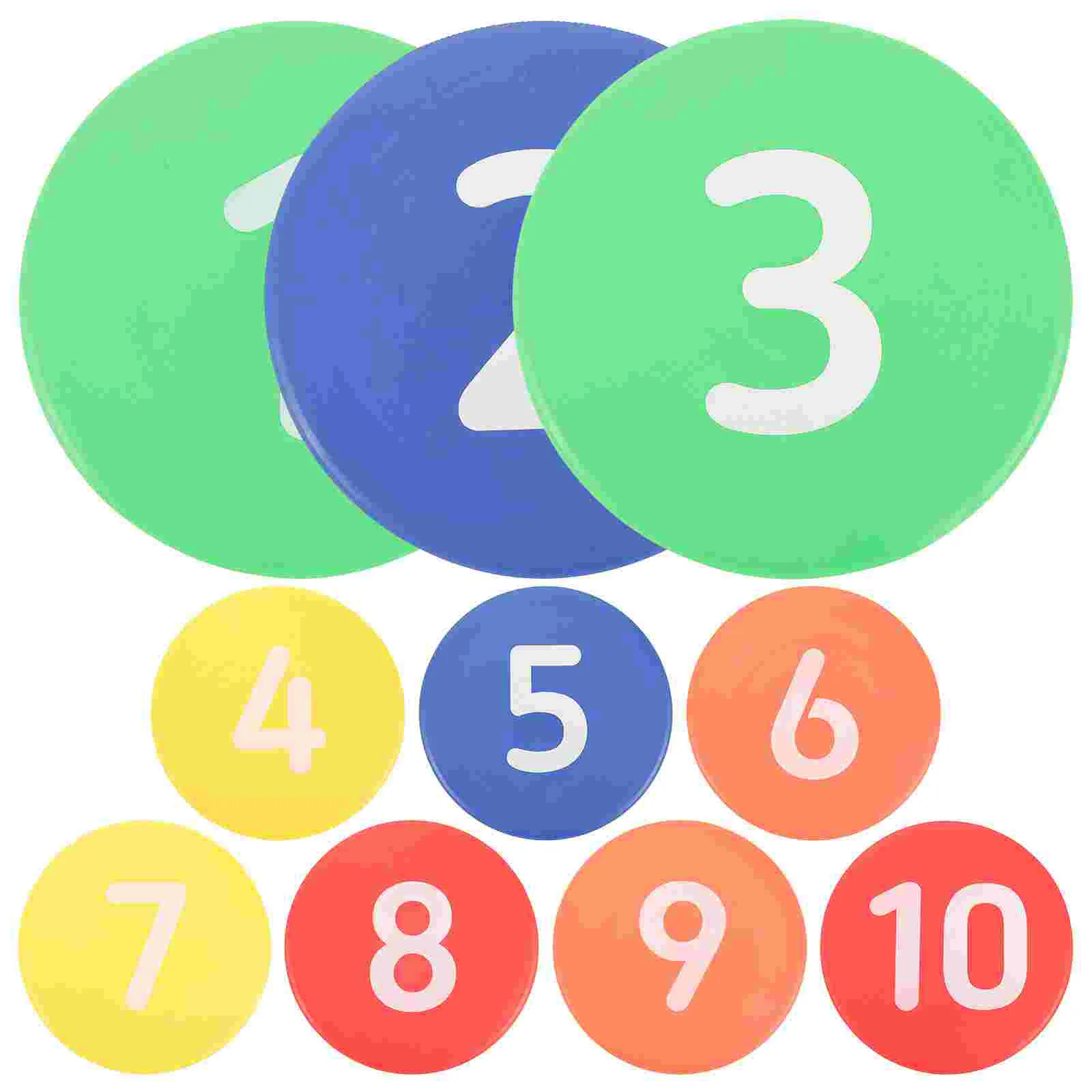 10 Pcs Marking Plate Football Training Equipment Discs for Exercising Tool The Circle Sign Signs Soccer Markers
10 Pcs Marking Plate Football Training Equipment Discs for Exercising Tool The Circle Sign Signs Soccer Markers