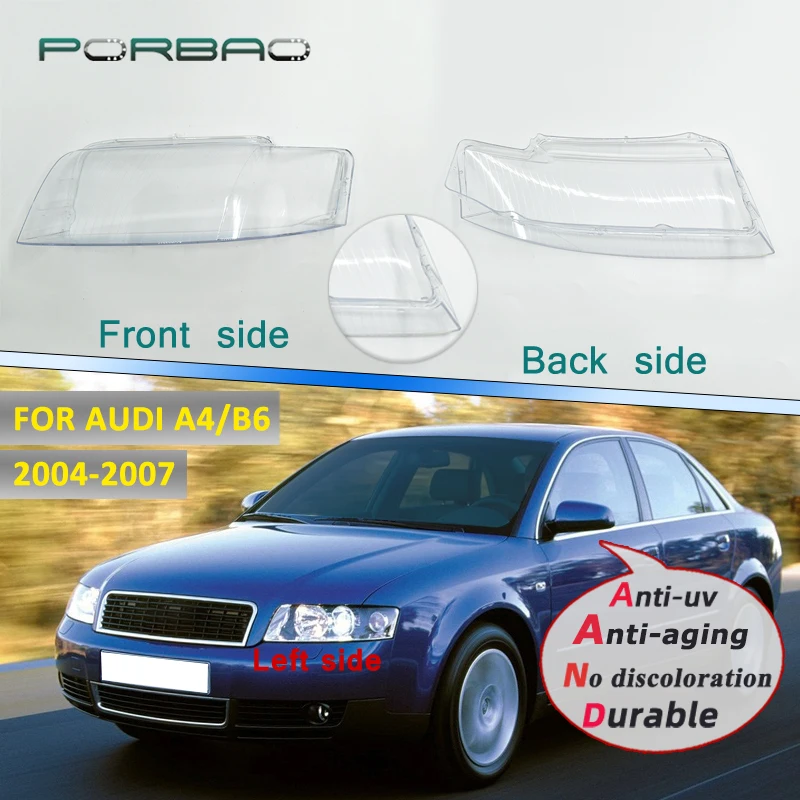 Крышка для объектива передней фары для A4B6 2004-2007, черная граница, прозрачная крышка для автомобильной фары, сменная Крышка для самостоятельной сборки
Крышка для объектива передней фары для A4B6 2004-2007, черная граница, прозрачная крышка для автомобильной фары, сменная Крышка для самостоятельной сборки