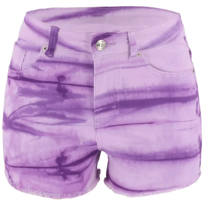 Summer Women Light Purple High Waist Pencil Jeans Denim Shorts Feminino
Summer Women Light Purple High Waist Pencil Jeans Denim Shorts Feminino