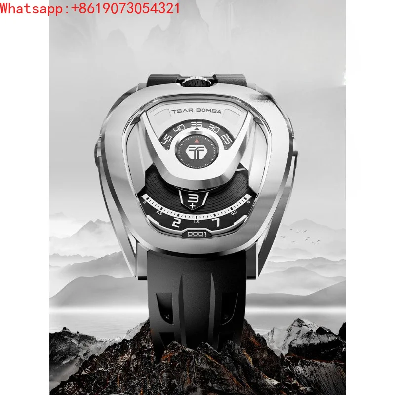 The Great Qin Empire Mechanical Duke Series Carbon Fiber Stainless Steel Automatic Mechanical Watch
The Great Qin Empire Mechanical Duke Series Carbon Fiber Stainless Steel Automatic Mechanical Watch