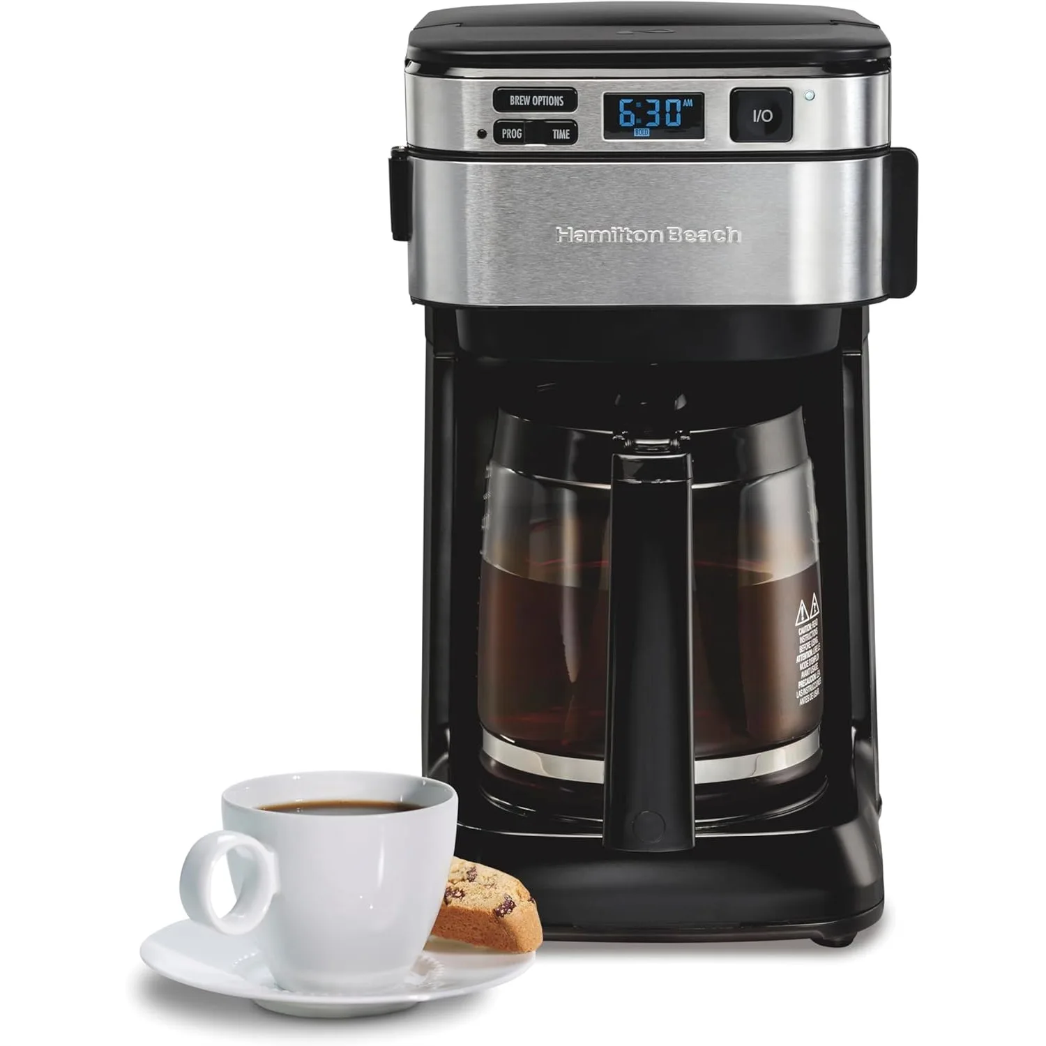12 Cup Programmable Coffee Maker, FrontFill Drip Coffee Maker with Auto Pause & Pour, Easy Fill Under Cabinets
12 Cup Programmable Coffee Maker, FrontFill Drip Coffee Maker with Auto Pause & Pour, Easy Fill Under Cabinets