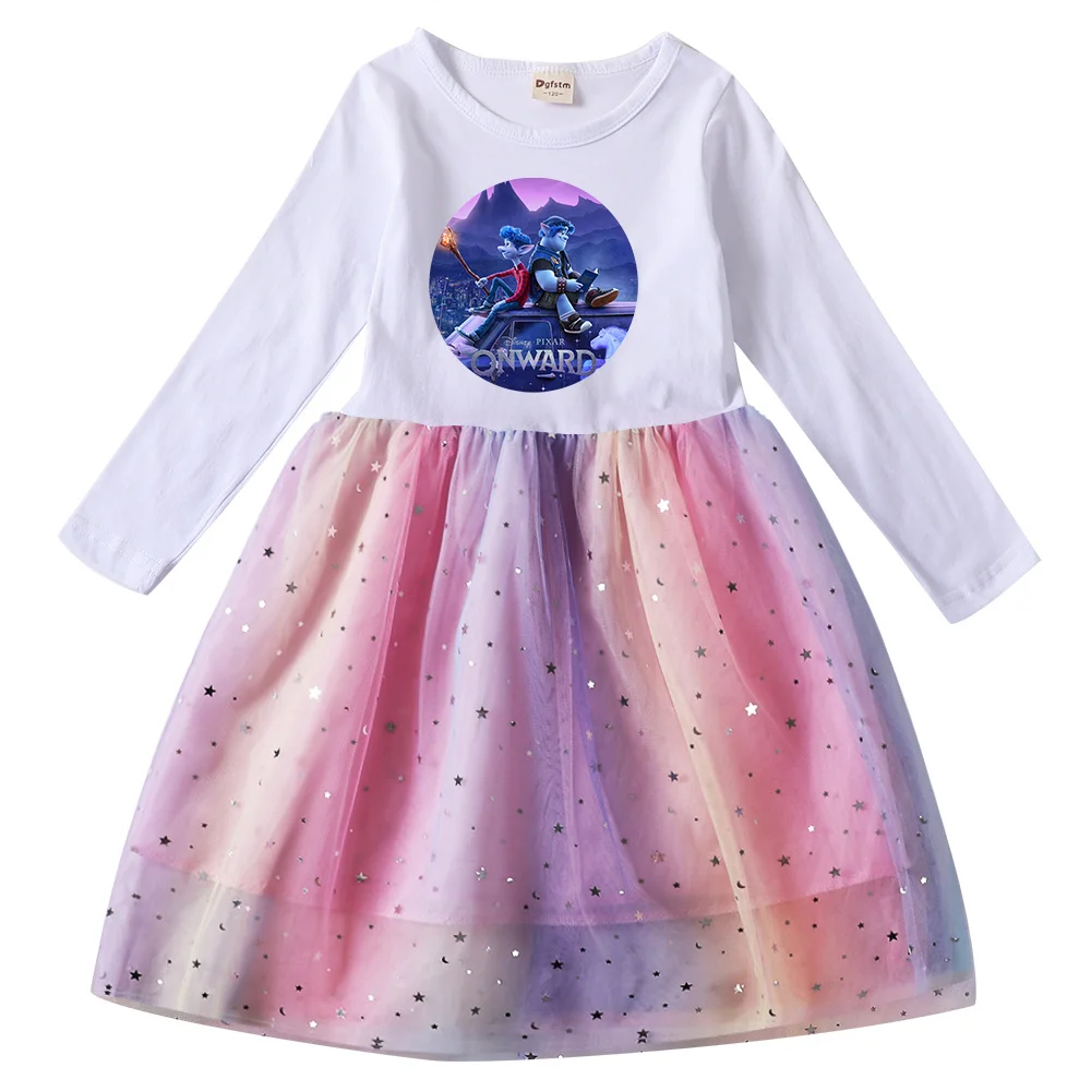 Disney Onward Girls Toddler Prom Mesh Dresses Children Party Clothes Long Sleeve Princess Costume Kids Fall Dresses
Disney Onward Girls Toddler Prom Mesh Dresses Children Party Clothes Long Sleeve Princess Costume Kids Fall Dresses