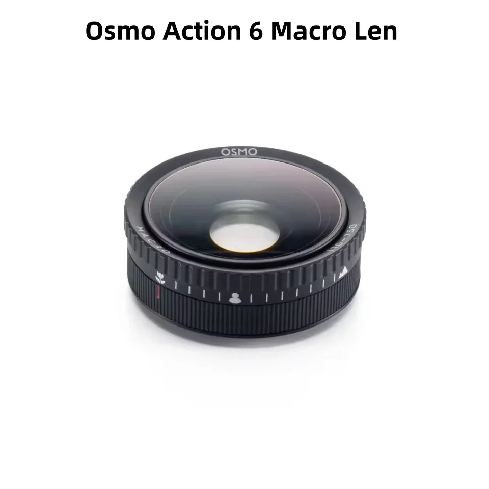 Original New DJ Osmo Action 6 Macro Lens Designed specifically for close-up shooting
Original New DJ Osmo Action 6 Macro Lens Designed specifically for close-up shooting