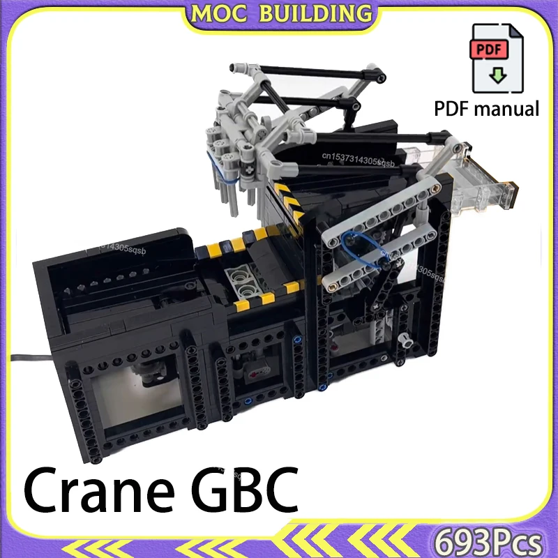 Great Ball Contraption MOC Building Blocks Balls Crane GBC Machine Screw Ball Factory Bricks Toys Gift
Great Ball Contraption MOC Building Blocks Balls Crane GBC Machine Screw Ball Factory Bricks Toys Gift