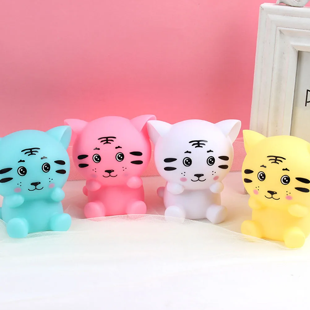 Adorable Tiger Light Toys Small Lamp Creative Desk Bedside Night Light Decor Kids Bedroom Cartoon Gift ABS Material
Adorable Tiger Light Toys Small Lamp Creative Desk Bedside Night Light Decor Kids Bedroom Cartoon Gift ABS Material