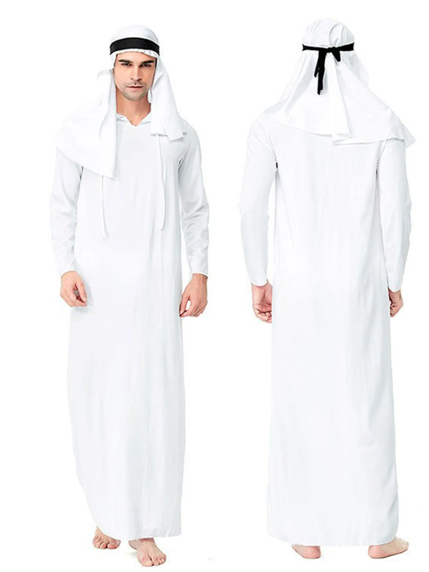 Prince Costume for Men Halloween White Robe Stage Performance Outfit Annual Event Show Costume Polyester Material
Prince Costume for Men Halloween White Robe Stage Performance Outfit Annual Event Show Costume Polyester Material