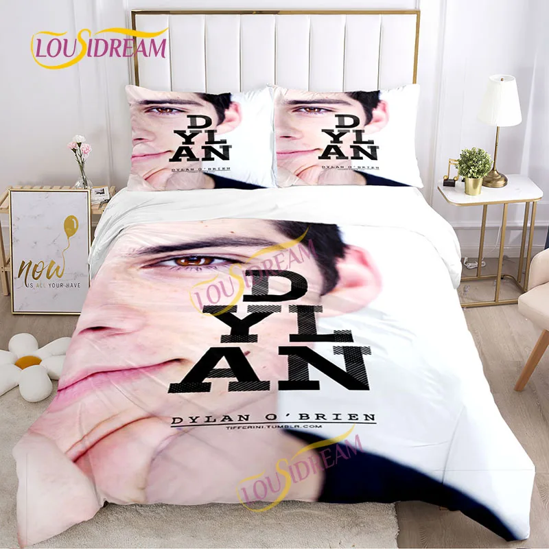 Personalized customized bedding set 3D printing Dylan O'Brien quilt cover pillowcase bedding set family pillowcase bedroom sheet
Personalized customized bedding set 3D printing Dylan O'Brien quilt cover pillowcase bedding set family pillowcase bedroom sheet