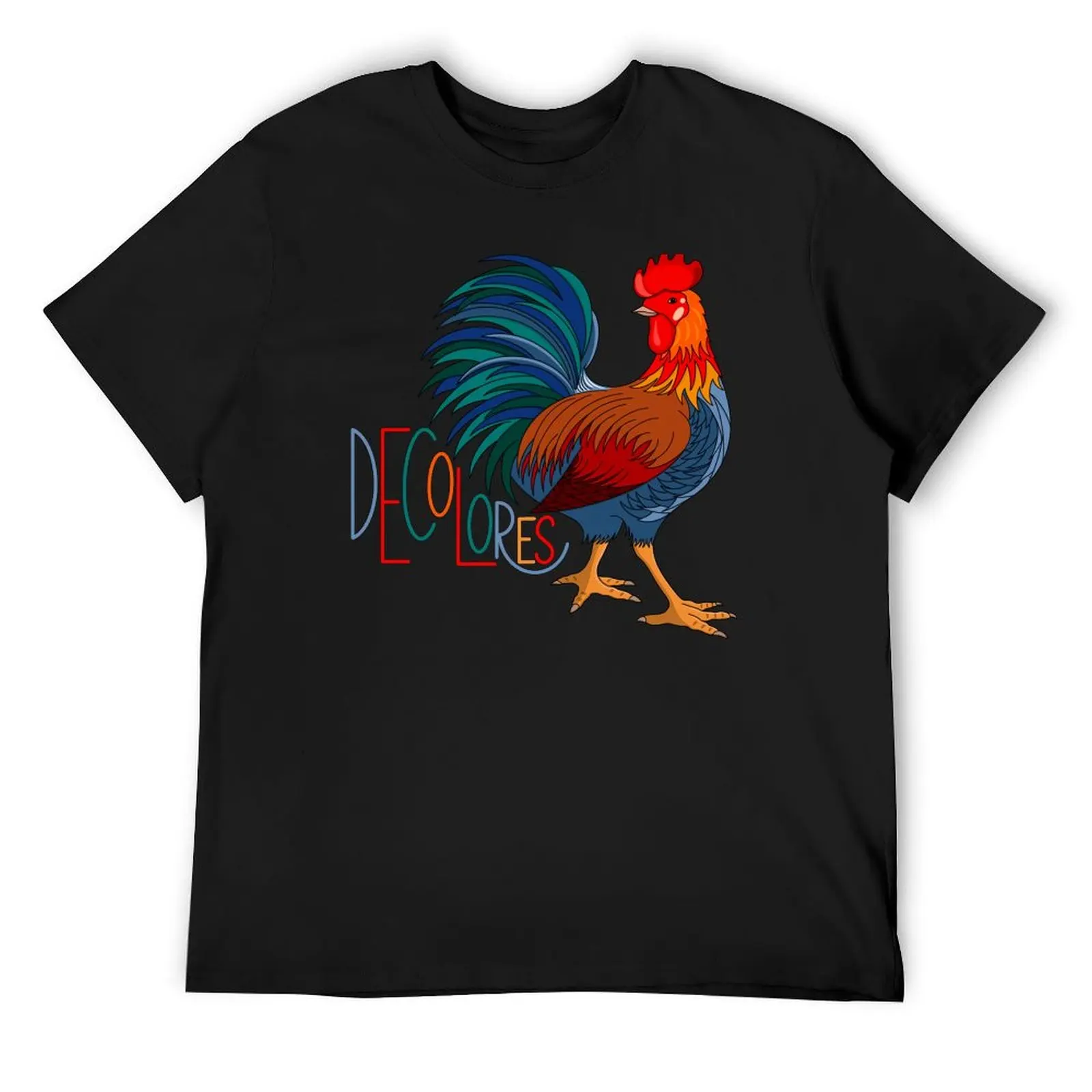 DeColores Cursillo Rooster On Black T-Shirt anime shirt Luxury man cute tops mens t shirts top quality
DeColores Cursillo Rooster On Black T-Shirt anime shirt Luxury man cute tops mens t shirts top quality