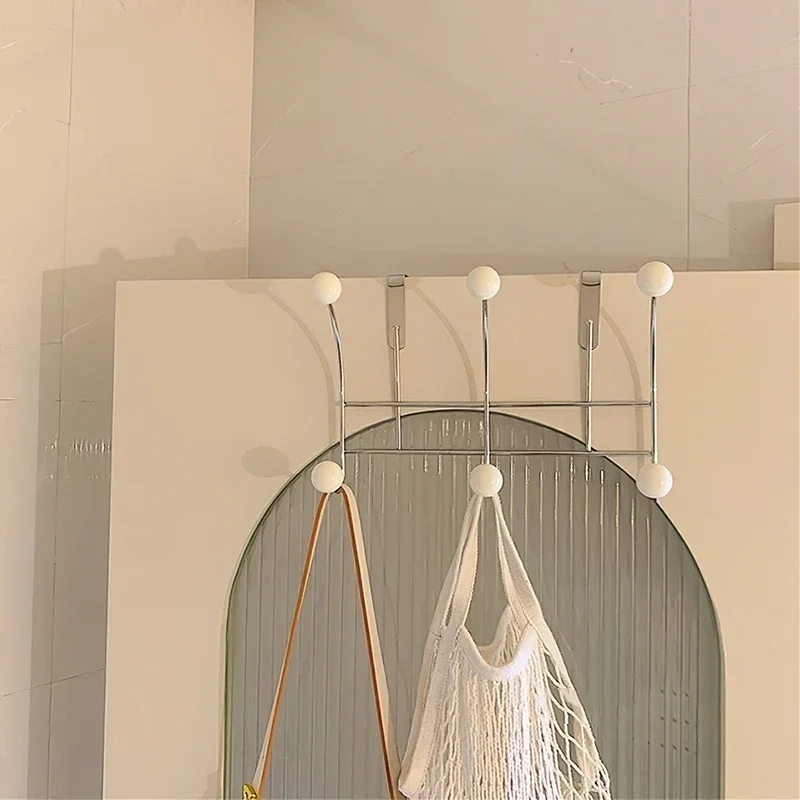 Door Back Hook Wall Hanging Clothes Towel Hanger Bathroom Space Saving Accessories Household No Punch Organizer Tools Perchas
Door Back Hook Wall Hanging Clothes Towel Hanger Bathroom Space Saving Accessories Household No Punch Organizer Tools Perchas
