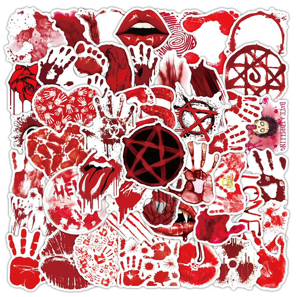 10/50PCS Bloody Thriller Sticker DIY Creative Aesthetic Decoration Scrapbookinge Laptop Guitar Bike Skateboard Waterproof Decals
10/50PCS Bloody Thriller Sticker DIY Creative Aesthetic Decoration Scrapbookinge Laptop Guitar Bike Skateboard Waterproof Decals