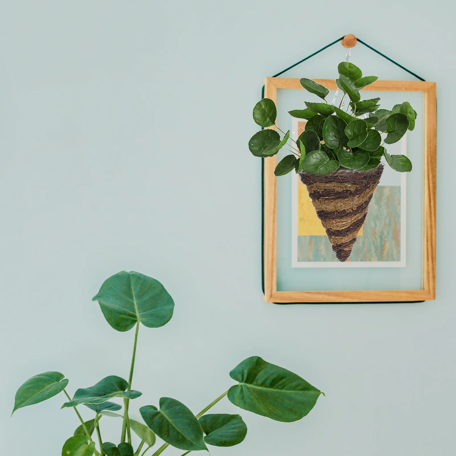 Basket Woven Flowerpot Holder Outdoor Rustic Hanging Flower Pot Decor Planters Hanging Flower Basket
Basket Woven Flowerpot Holder Outdoor Rustic Hanging Flower Pot Decor Planters Hanging Flower Basket