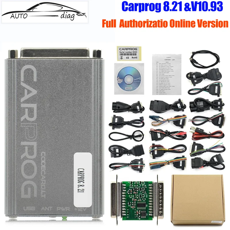 Newest Carprog V10.93 V8 .21 with Keygen For Online Version ECU Chip Tunning Programmer For Radio/Dash/IMMO/ECU Auto tool
Newest Carprog V10.93 V8 .21 with Keygen For Online Version ECU Chip Tunning Programmer For Radio/Dash/IMMO/ECU Auto tool