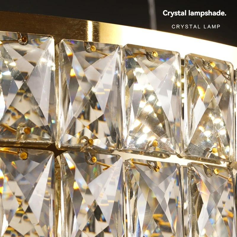 Modern Square Crystal Ceiling Chandelier for Living Room Columnar Crystal Hanging Pendant Lamp Staircase Cristal Dining Room
Modern Square Crystal Ceiling Chandelier for Living Room Columnar Crystal Hanging Pendant Lamp Staircase Cristal Dining Room