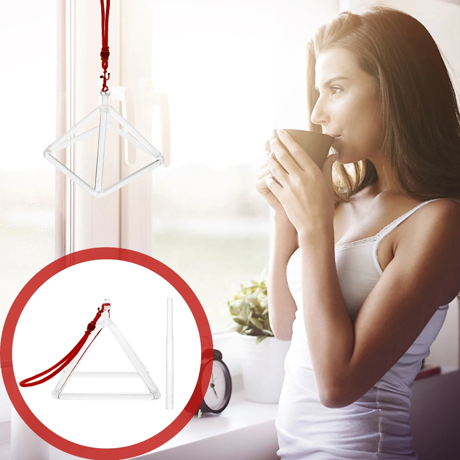 Singing Pyramid and Striker Music Therapy Ornament Crystal Singing Rack Singing Pyramid Set Instrument Playing Tool
Singing Pyramid and Striker Music Therapy Ornament Crystal Singing Rack Singing Pyramid Set Instrument Playing Tool