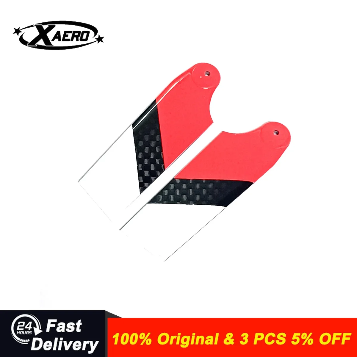 FY Tarot 450 Carbon Fiber Tail Rotor Blades TL2330-03 Red White, 450 Helicopter Tail Blades RC Helicopter Parts Spare
FY Tarot 450 Carbon Fiber Tail Rotor Blades TL2330-03 Red White, 450 Helicopter Tail Blades RC Helicopter Parts Spare