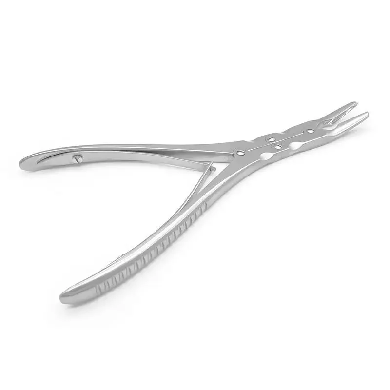 Double jointed bone biting forcepsDouble curved bone removing forcepsOrthopedic instruments
Double jointed bone biting forcepsDouble curved bone removing forcepsOrthopedic instruments