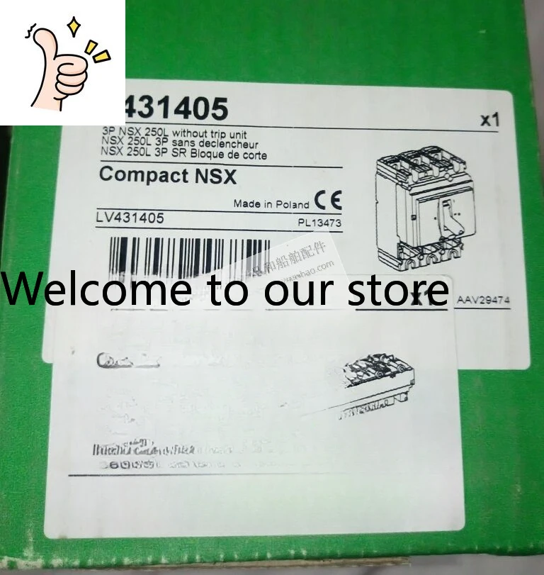 Molded Case Circuit Breaker NSX250L TM200D 3P3D; LV431405TM200
Molded Case Circuit Breaker NSX250L TM200D 3P3D; LV431405TM200