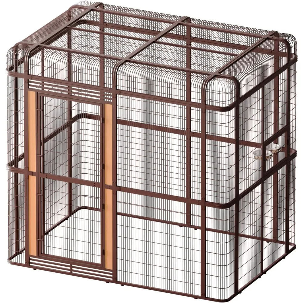 Large Walk-in Cage 87-inch Heavy Duty Bird Cage Outdoor Carbon Crystal Board Aviary Parrot Cage Wide Flight Metal Birdcage for M
Large Walk-in Cage 87-inch Heavy Duty Bird Cage Outdoor Carbon Crystal Board Aviary Parrot Cage Wide Flight Metal Birdcage for M