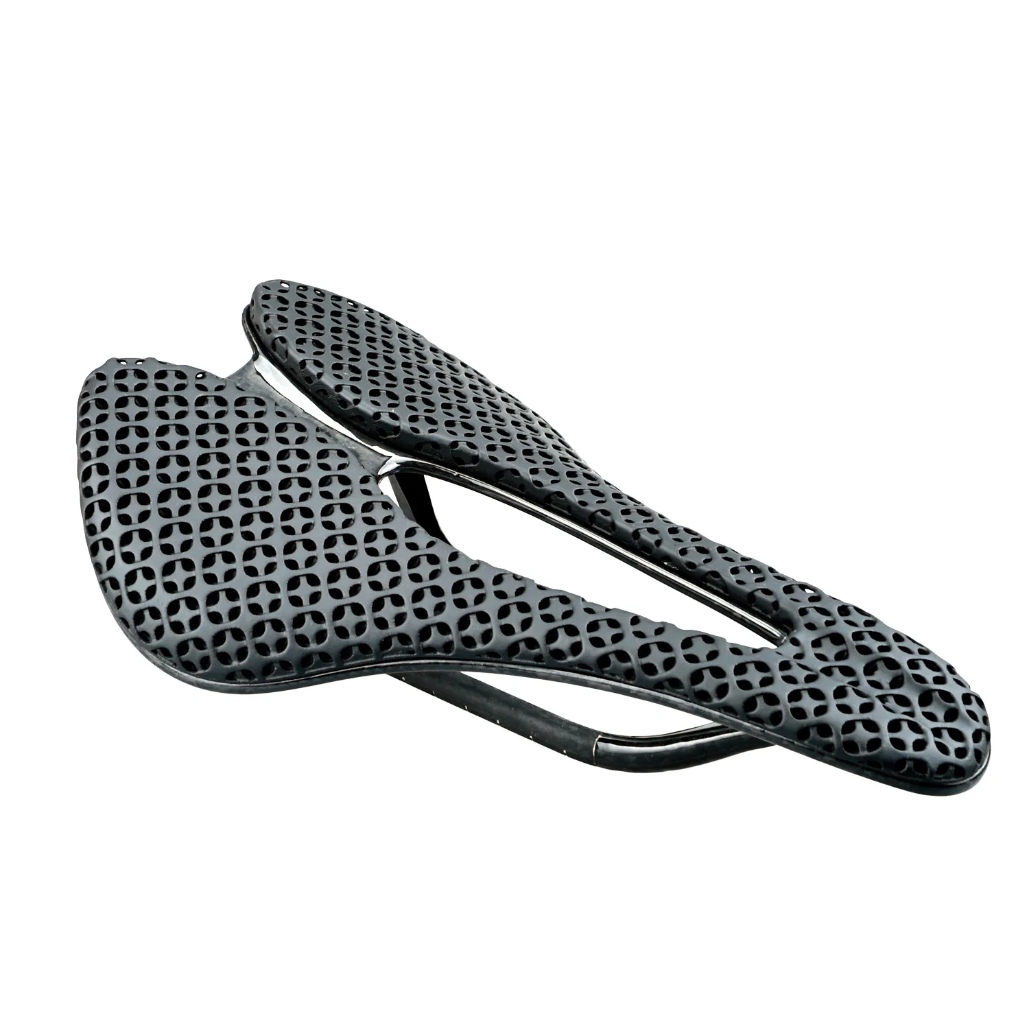 3D Printed Bike Saddle with Full Carbon Fiber - 145mm 168g 7*9 - Adaptive Bicycle Seat for Mountain Road & Gravel Bike
3D Printed Bike Saddle with Full Carbon Fiber - 145mm 168g 7*9 - Adaptive Bicycle Seat for Mountain Road & Gravel Bike