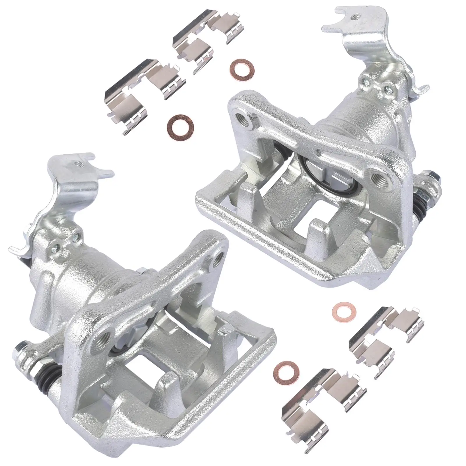 2PCS Rear Brake Calipers w/ Bracket FRC12163 FRC12164 for Acura TSX, for Honda accord 19-B3358 19-B3359 SLB20296 SLB20297
2PCS Rear Brake Calipers w/ Bracket FRC12163 FRC12164 for Acura TSX, for Honda accord 19-B3358 19-B3359 SLB20296 SLB20297