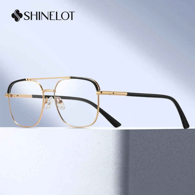97762 Men Classic Double Bridge Eyeglasses Frame Business Glasses Contemporary Eyewear Father's Day College Student Gift
97762 Men Classic Double Bridge Eyeglasses Frame Business Glasses Contemporary Eyewear Father's Day College Student Gift