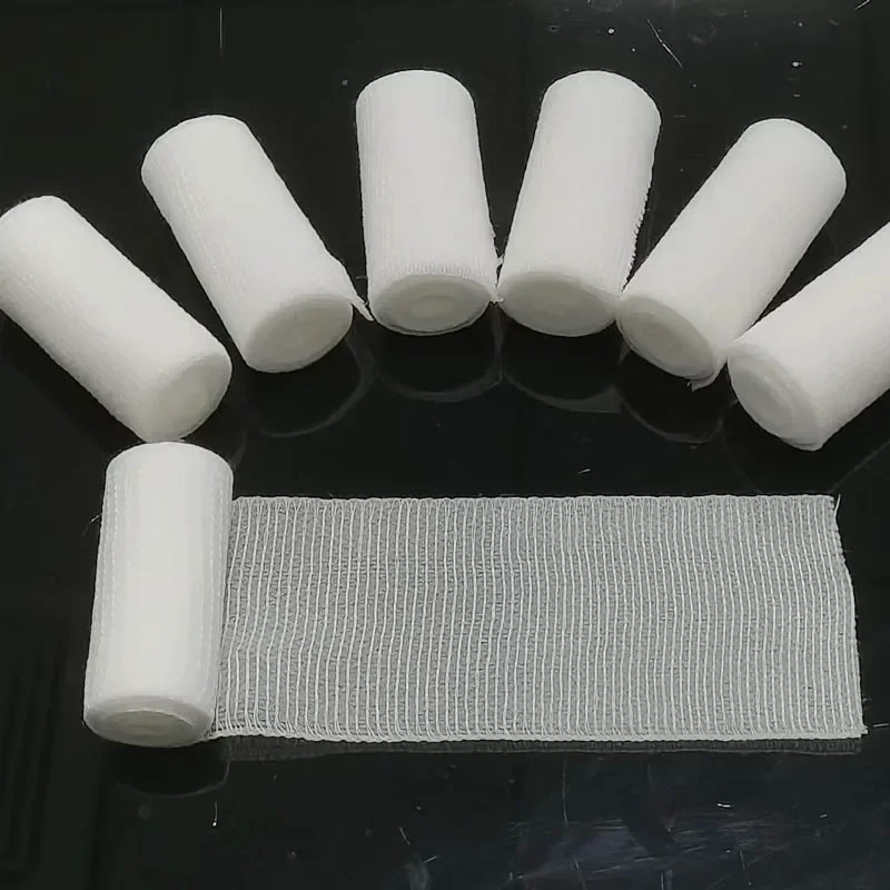10pcs/lot Medical Elastic Bandages First Aid Emergency Cotton Wound Dressing Nursing Care Gauze Patches Strips Adhesive Plasters
10pcs/lot Medical Elastic Bandages First Aid Emergency Cotton Wound Dressing Nursing Care Gauze Patches Strips Adhesive Plasters