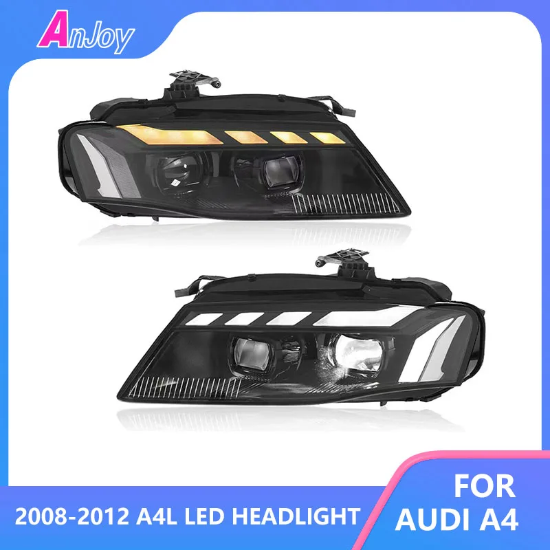 LED Headlights For Audi A4 B8 2008-2012 A4L S4 RS4 Headlamp LED DRL Turn Signal Bi Xenon Plug and play
LED Headlights For Audi A4 B8 2008-2012 A4L S4 RS4 Headlamp LED DRL Turn Signal Bi Xenon Plug and play
