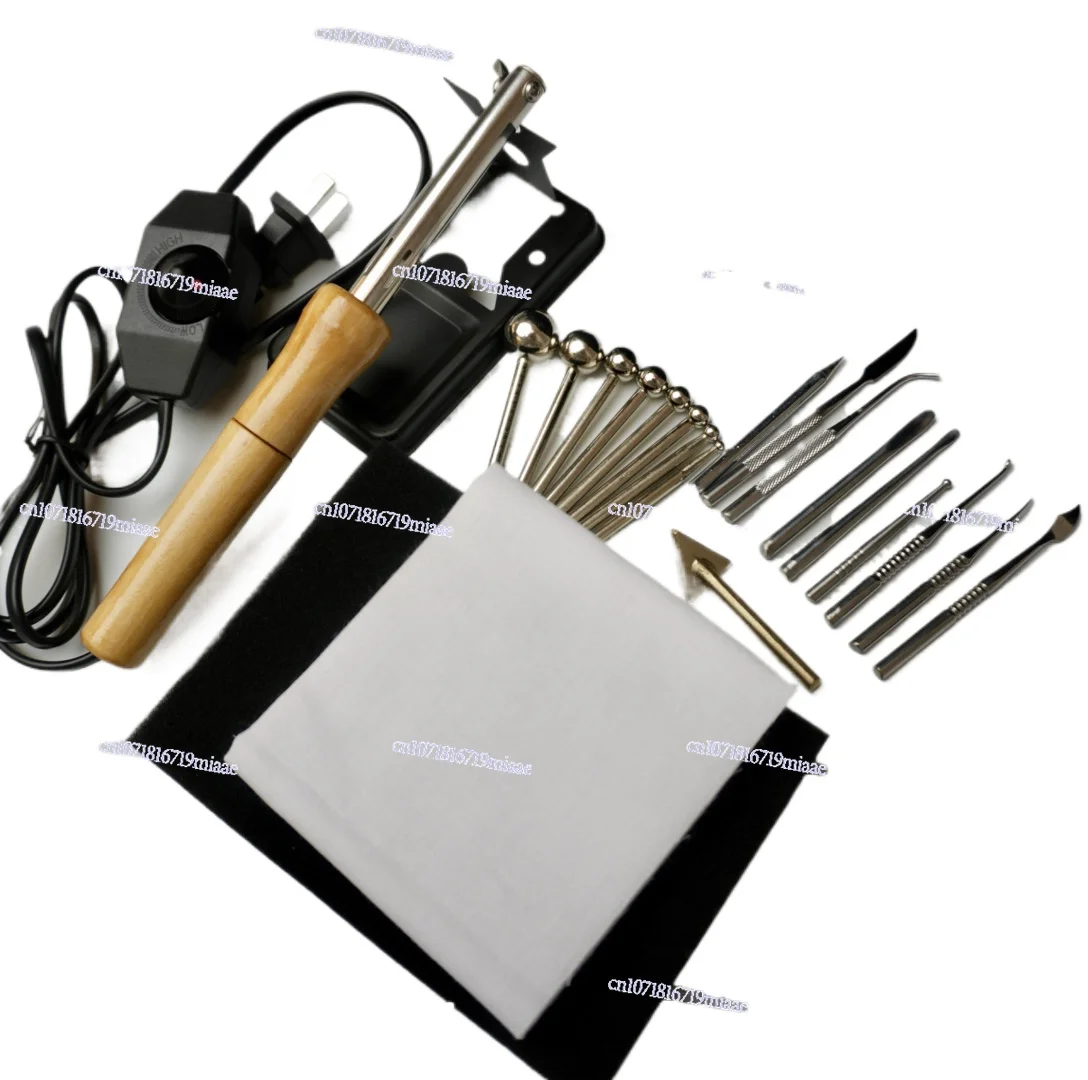220V DIY Fabric Flower Making Tools Setting Temperature Adjustable Soldering Iron 18 Ironing Trowel 
220V DIY Fabric Flower Making Tools Setting Temperature Adjustable Soldering Iron 18 Ironing Trowel