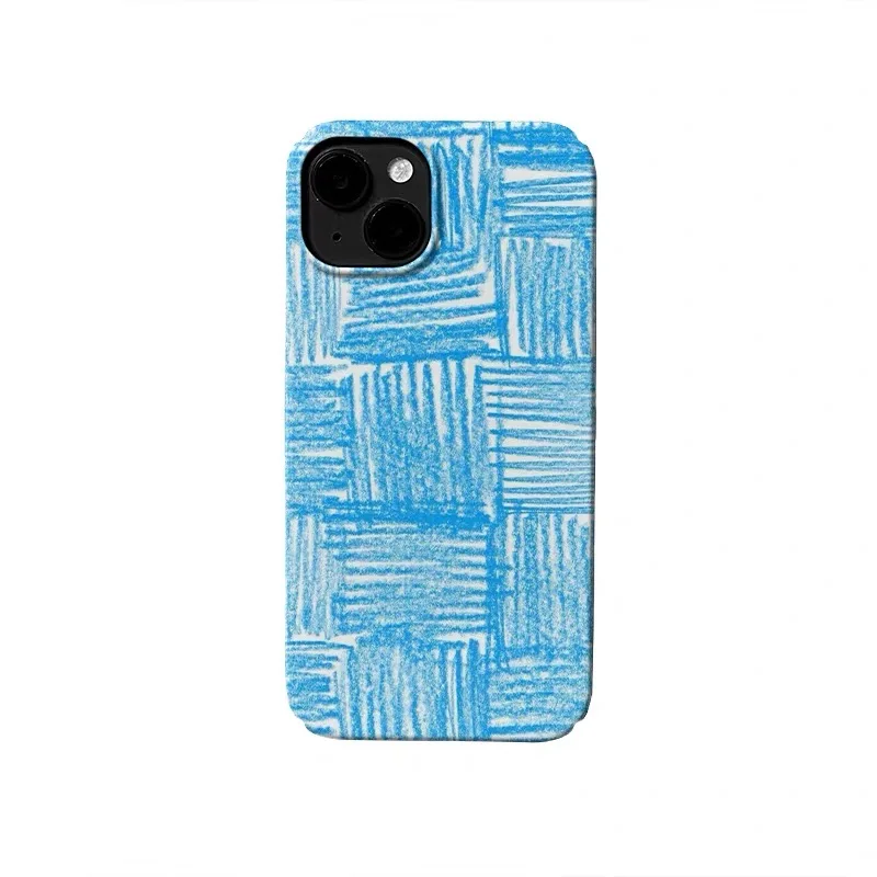 Ins Korean Crayon Blue Lines Phone Case for IPhone 17 Air 16E 15 14 Plus 13 Mini 11 Pro Max 12 Pro Back Cover XS XR SE Case
Ins Korean Crayon Blue Lines Phone Case for IPhone 17 Air 16E 15 14 Plus 13 Mini 11 Pro Max 12 Pro Back Cover XS XR SE Case