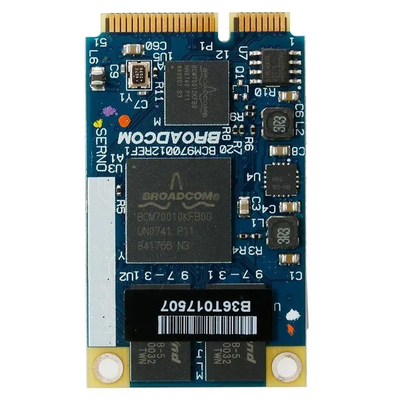 652F BCM970012 BCM70012 for HD Decoder AW-VD904 Mini PCIE Card for HD Video Decoder Module Replacement for APPLE TV Netbooks
652F BCM970012 BCM70012 for HD Decoder AW-VD904 Mini PCIE Card for HD Video Decoder Module Replacement for APPLE TV Netbooks