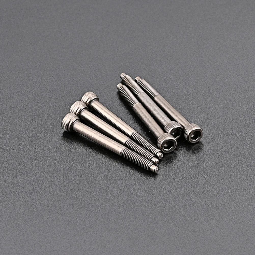 6pcs Screws Electric Bass Bridge Saddles Replacement Tremolo System Mount Screws Fixed Bridge Supply Durable Guitar Accessories
6pcs Screws Electric Bass Bridge Saddles Replacement Tremolo System Mount Screws Fixed Bridge Supply Durable Guitar Accessories