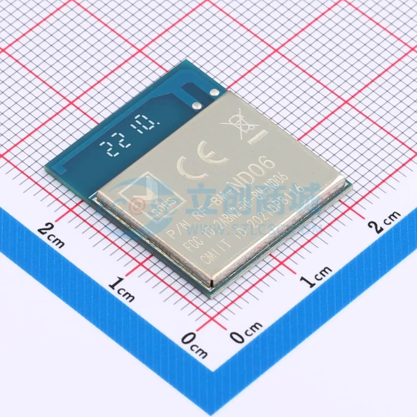 2pcs RF-BM-ND06 SMD nRF52840 I2C USB SPI GPIO Bluetooth Wireless IoT Module
2pcs RF-BM-ND06 SMD nRF52840 I2C USB SPI GPIO Bluetooth Wireless IoT Module
