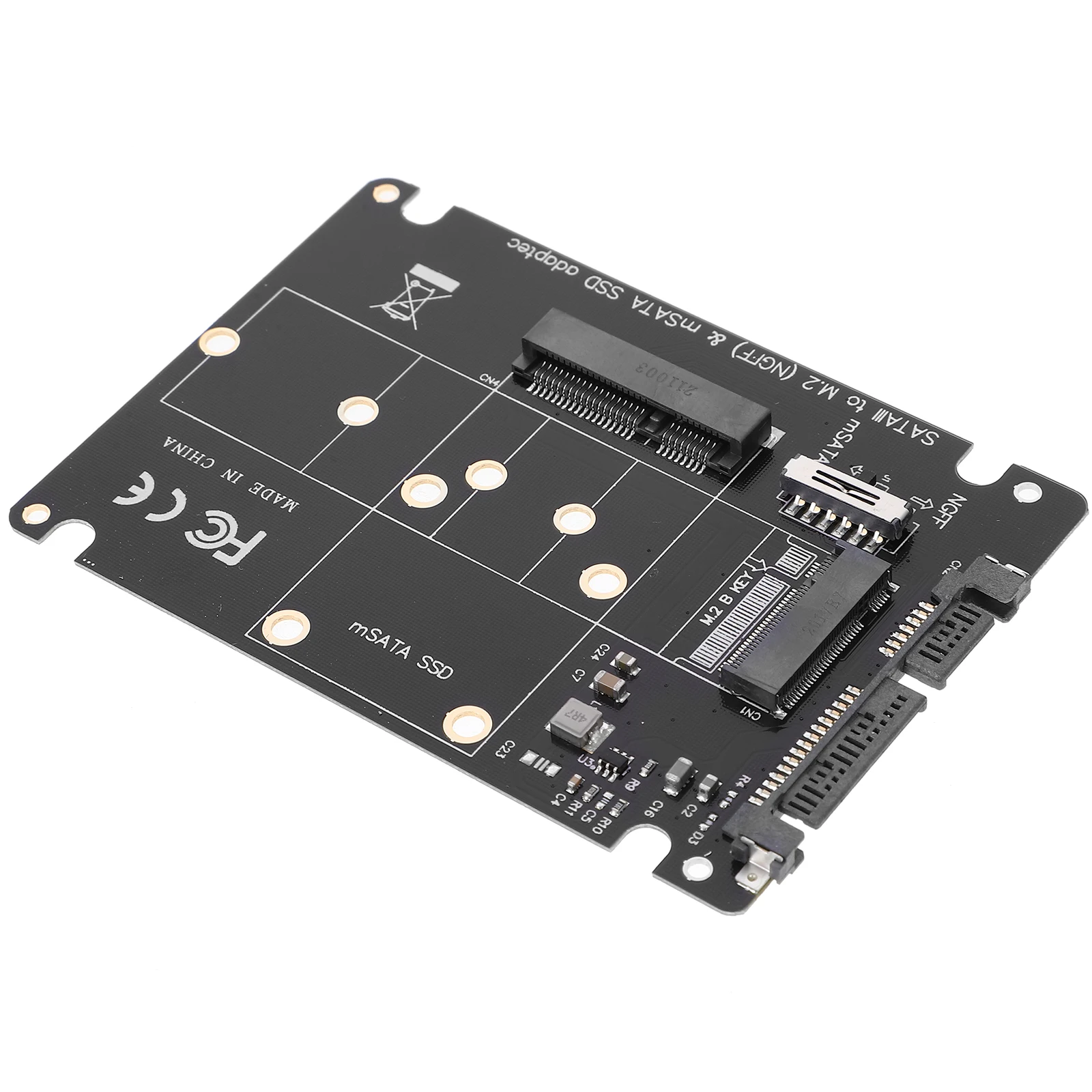 Expansion Card M 2 Adapter mSATA SSD Converter 3 0 ABS Hard Drive Computer Accessory Data Cable Storage Solution
Expansion Card M 2 Adapter mSATA SSD Converter 3 0 ABS Hard Drive Computer Accessory Data Cable Storage Solution